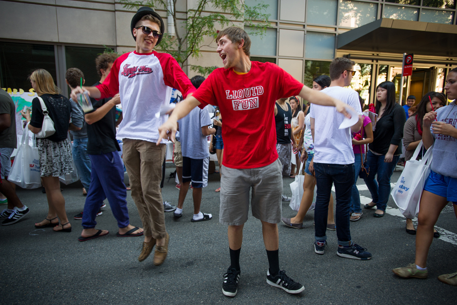 Boston University, SPLASH 2013, Liquid Fun comedy improv, sketch comedy troupe