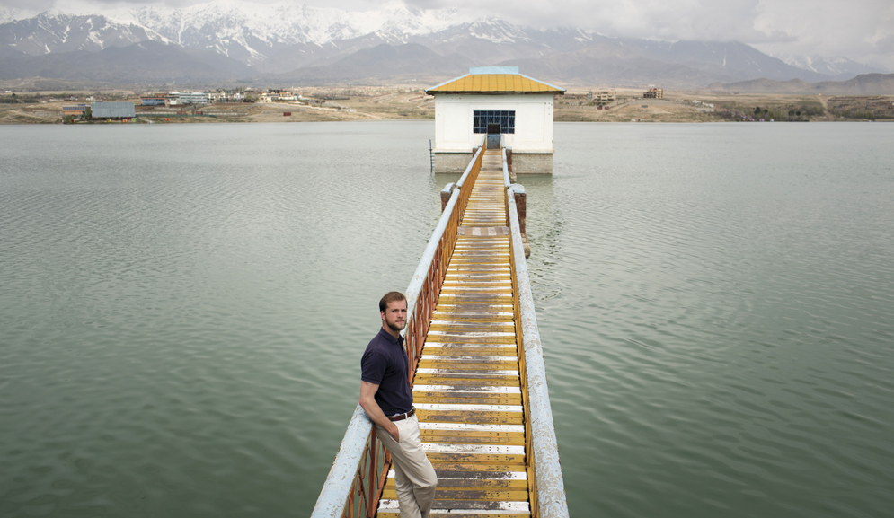 Matt Trevithick, Lake Qargha, Kabul, Afghanistan, Lake Dukan rowing club, Iraq, Boston University rowing team, BU Terriers rowing team