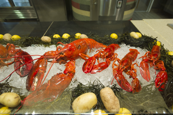 Lobster Night Boston University BU, dining services dining halls, reslife, lobster night 2013
