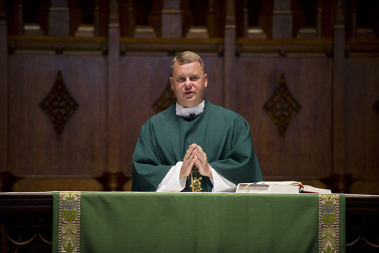 Boston University BU, Marsh Chapel Catholic chaplain Father David Barnes, Reverand John McLaughlin replacement