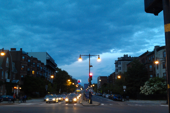 Audubon Circle, Boston, Massachusetts, Beacon Street and Park Drive, Boston University South Campus