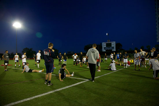 Boston University BU, Nickerson Field, club soccer