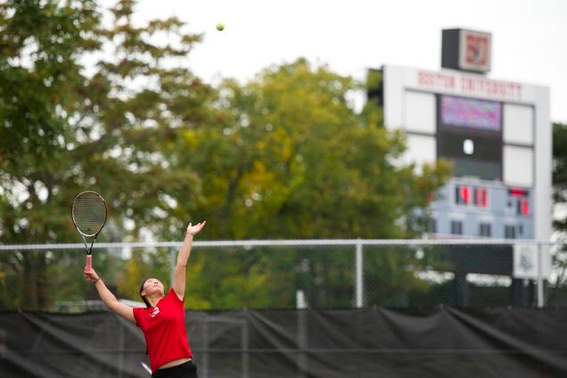 Boston University BU terriers, women tennis team, Nickerson Field