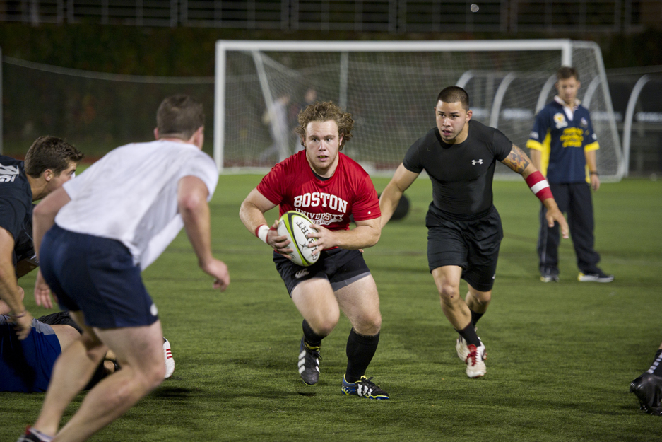 Boston Universitu BU, mens rugby football club, Nickerson Field