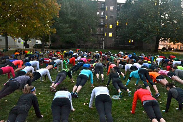 Boston University BU, BU Beach, The November Project