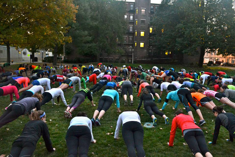 Boston University BU, BU Beach, The November Project