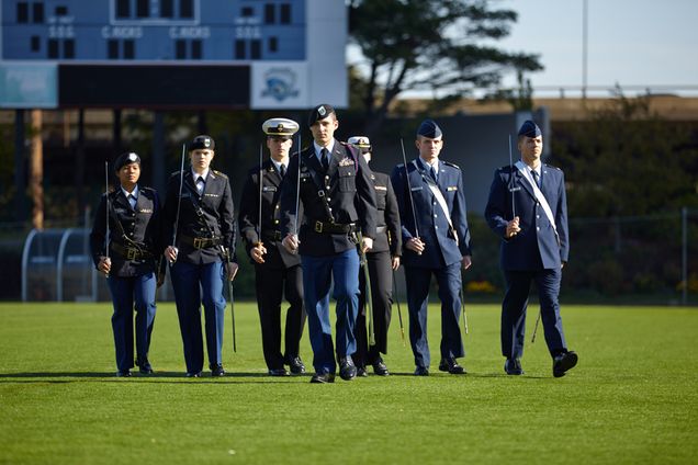 Boston University Division of Military Education, Pass-in Review Ceremony 2013