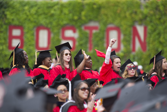 BU Graduation Boston University BU, student loan financial aid changes, President Obama, Student Loan Certainty Act