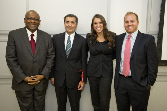 BU COM Distinguished Alumni Awards 2013, Mark Walton, Pete Souza, Stephanie McMahon Levesque, Jeremy Christopher Hobson, Boston University Alumni Awards 2013