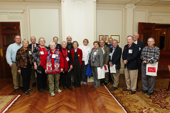 Golden Terriers, Class of 1963, Boston University, BU, Alumni Weekend 2013