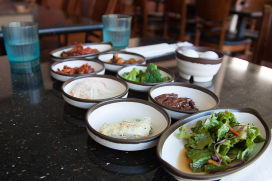 Kaju Tofu House, banchan Boston University BU, Lunch Anyone, places to eat, Korean cuisine, Kaju Tofu House