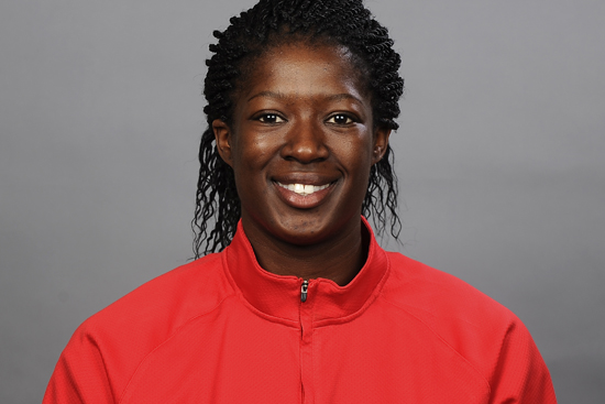 Rashidat Agboola Boston University BU, womens basketball, athletics, terriers, America East All-Conference Team, Tricaptain Rashidat Agboola