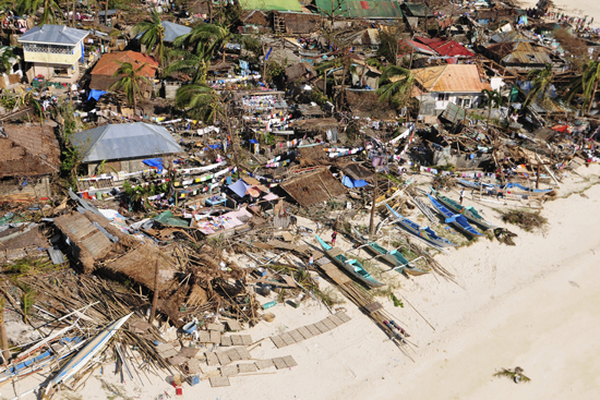 philippines typhoon 2013, climate change, richard murray, boston university college of arts and sciences, CAS