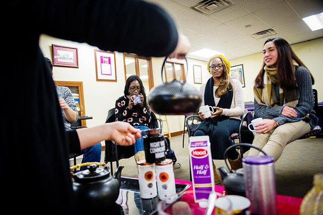 Boston University BU, tea varieties around the world, tea time, Howard Thurman Center