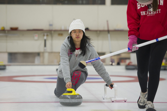 Boston University Curling Club, BU Curling Club, Boston University club sports, olympic sports