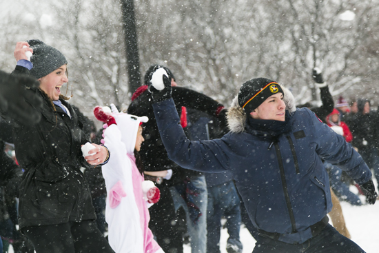 Boston University, BU, Snowbrawl Strikes Back