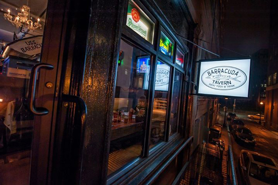 places to eat drink near Boston University BU, Barracuda Tavern, ocean themed pub, beers, appetizers, tapas