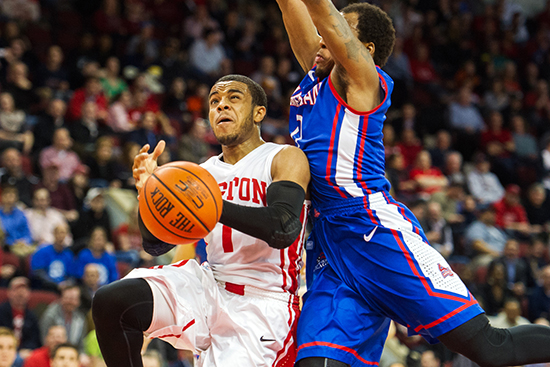 2014 Patriot League men's basketball championship, Boston University, American University, BU Terriers