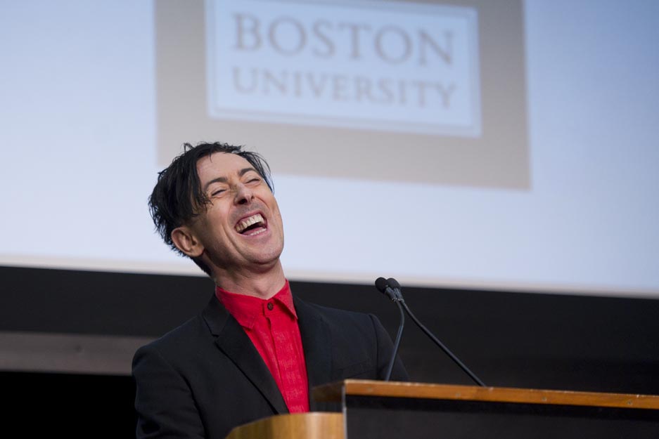 Boston University BU, Friends of the Howard Gotlieb Archival Research Center, Metcalf Ballroom, actor director producter Alan Cummings