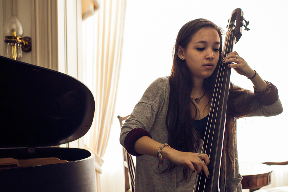 Kelsey Hsu, upright bass, BU Scarlet Jazz Combo, jazz in Boston, jazz musicians in Boston, Boston music scene, Boston jazz bands, live music in Boston, BU bands