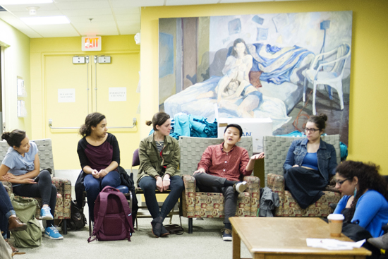 Boston University BU Women of Color Coalition, Center for Gender, Sexuality, and Activism, Howard Thurman Center, racism sexism advocacy and discussion, microaggression