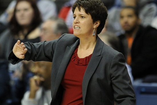 Boston University BU, womens basketball coach Kelly Greenberg