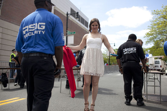 Boston University BU, commencement 2014, security rules restrictions regulations, Boston University Police Department BUPD, Nickerson Field, graduation,