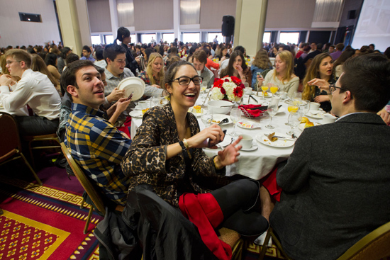 Boston University commencement 2014, commencement speaker, senior breakfast