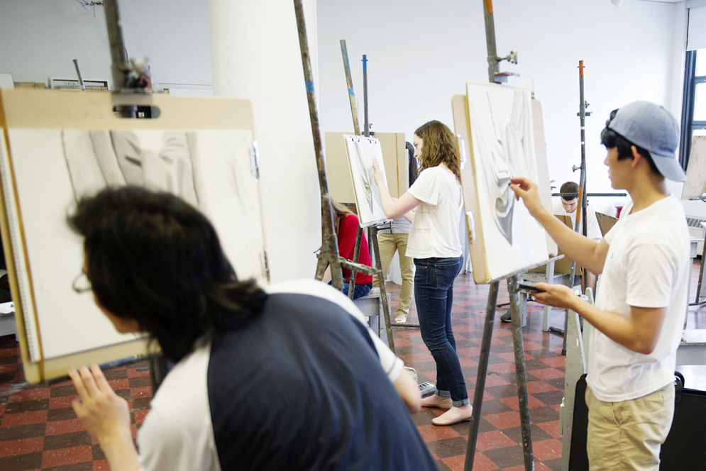 Boston University BU, College of Fine Arts CFA, drawing sketching summer classes, visual arts