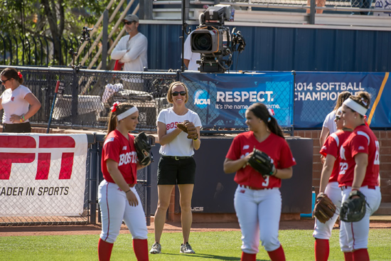 BU Terriers Women's Softball, 2014 NCAA Women's Softball Championship, Boston University