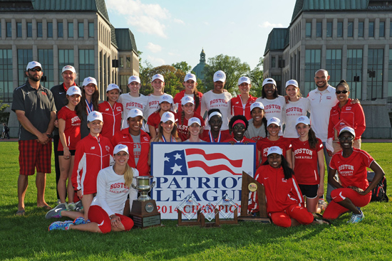 2014 Patriot League President's Cup, Boston University, BU Terriers, women's sports