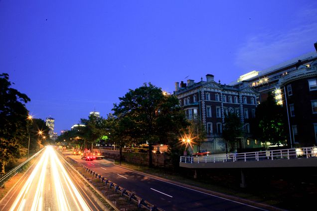 Boston University BU, Storrow Drive, Bay State Road BSR