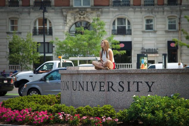 Boston University BU, Charles River Campus, Kenmore Square