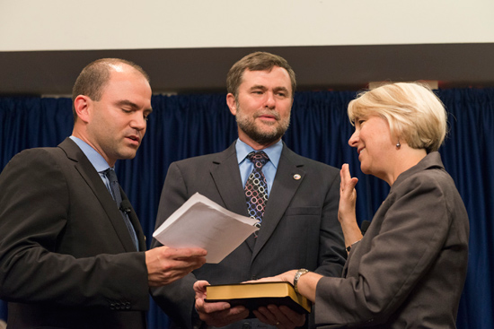 Carrie Hessler-Radelet, Swearing In as Director of Peace Corps