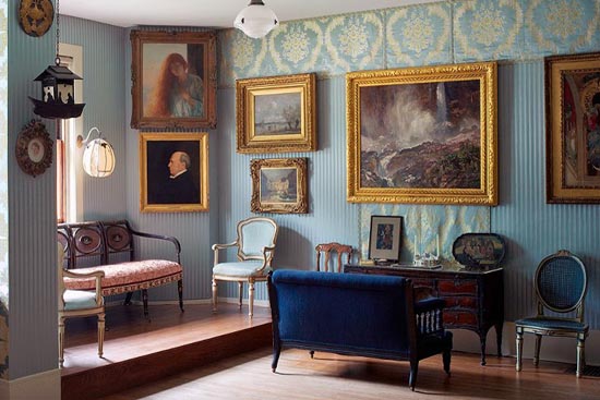 Visit the Blue Room for free at the Isabella Stewart Gardner Museum on Labor Day. Photo courtesy of the 