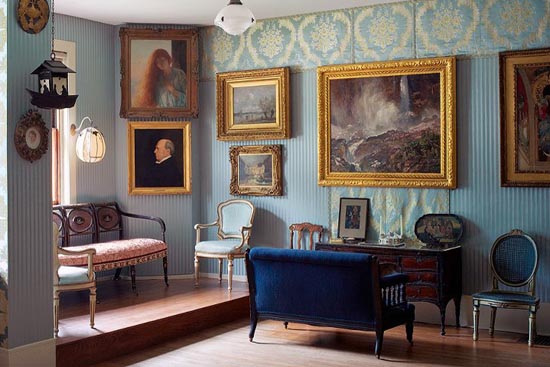 Visit the Blue Room for free at the Isabella Stewart Gardner Museum on Labor Day. Photo courtesy of the