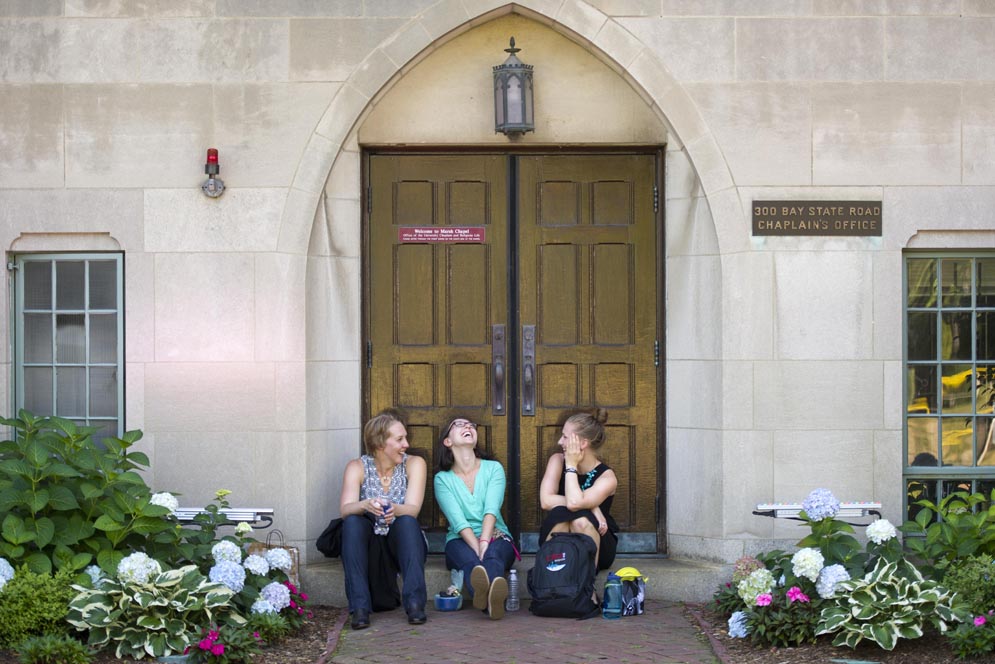 Boston University BU, School of Theology, Marsh Plaza