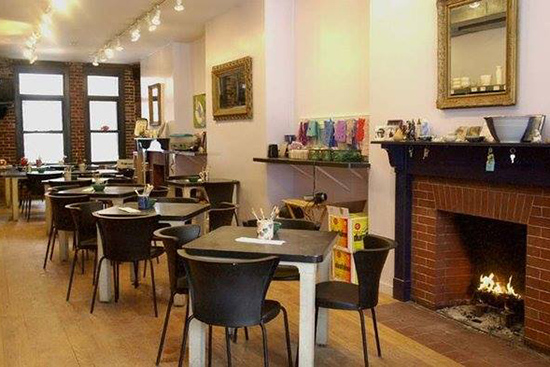 Although the Clayroom seats up to 40 guests, reservations are recommended so there’ll be enough beverages and snacks. Photos courtesy of Clayroom