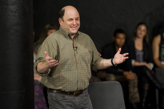 Boston University BU, College of Fine Arts, School of Theatre, Jason Alexander lecture, acting students, Seinfeld