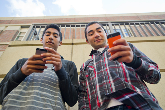 Boston University BU, Dining Halls app, Santiago Beltran, Darryl L. Johnson, iPhone, Android, dining hall food