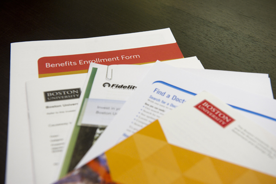 Boston University BU, Human Resources, Benefits