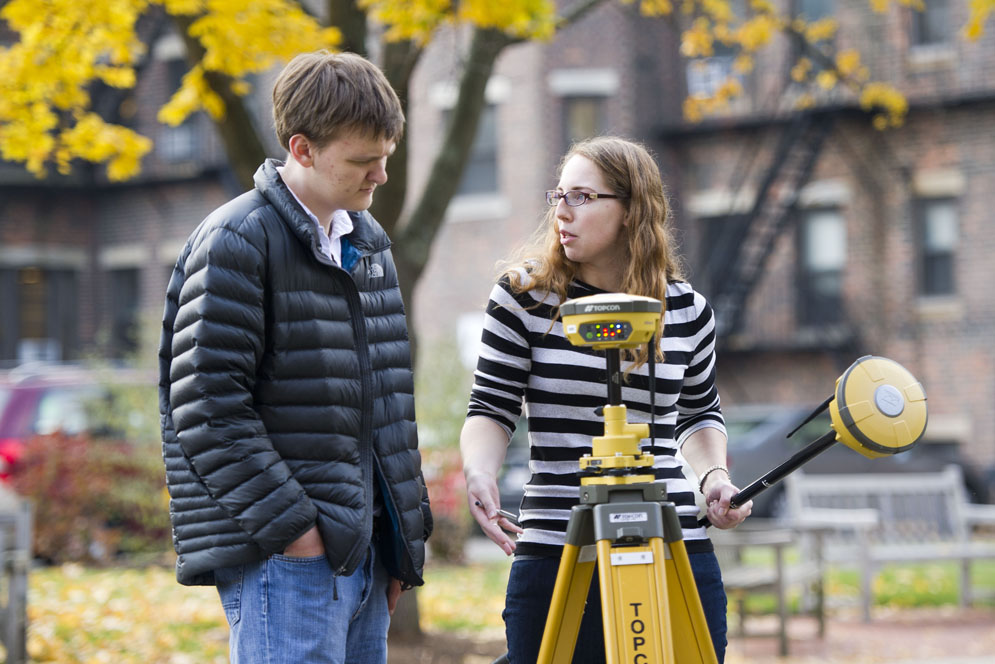 Boston University BU, Real Time Kinematics, measure elevation and location