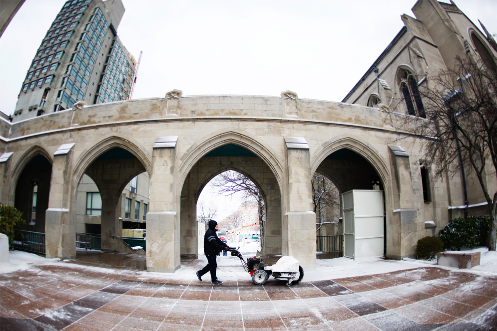 BU, Boston University, Snow, 2015