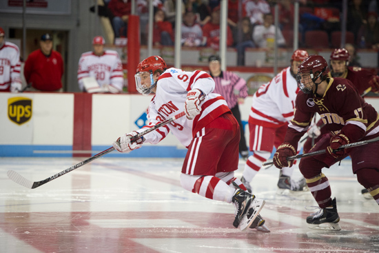 Jack Eichel, BU Terriers versus BC Eagles