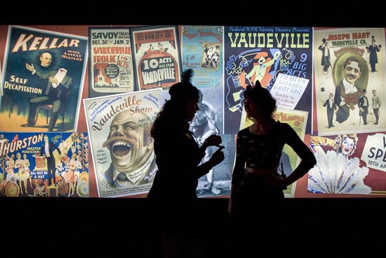 Stage American Vaudeville Nightclub