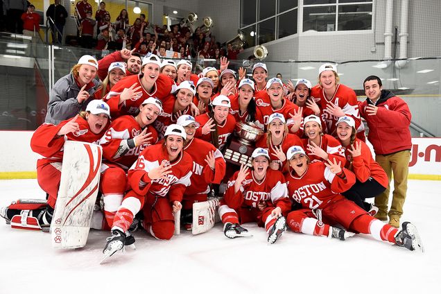 NCAA Boston University Women's Hockey