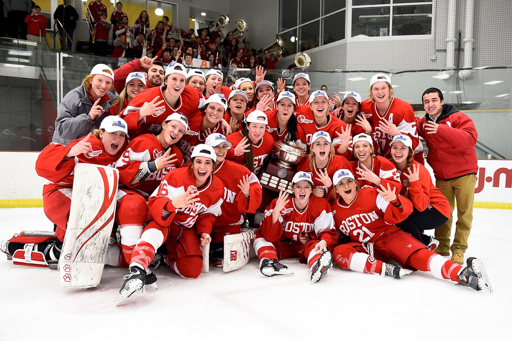 NCAA Boston University Women's Hockey