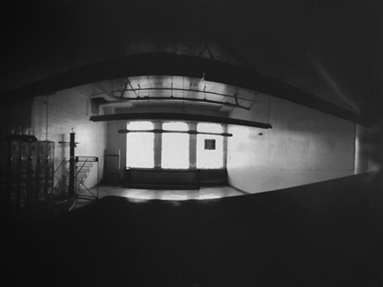 A pinhole camera photo taken inside 808 Commonwealth Ave. Photo by the Experimental Photograph class