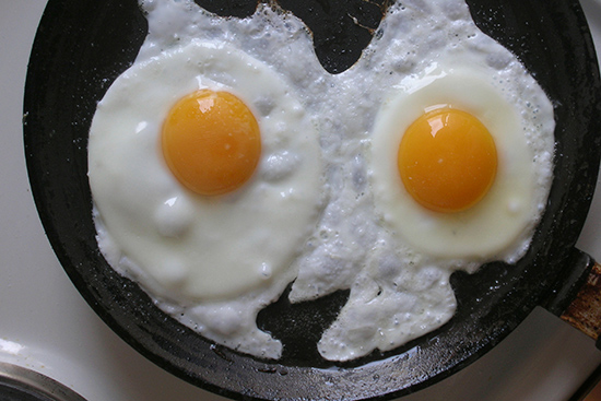fried eggs