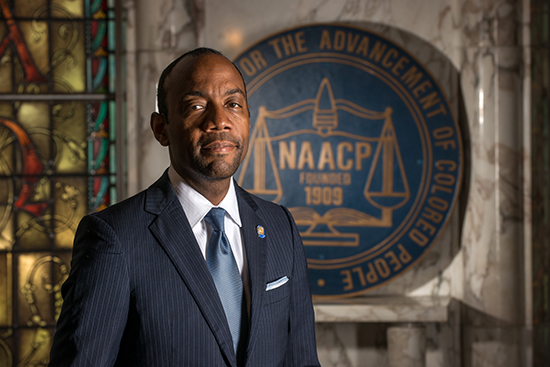 Cornell William Brooks, president and CEO of the National Association for the Advancement of Colored People (NAACP)